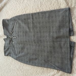 Charlotte Russe plaid skirt high waisted